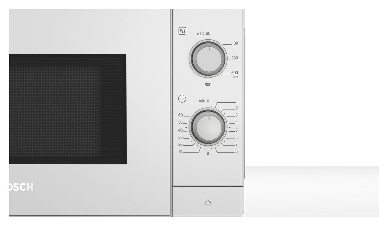 Serie 2 FL020MW0 Freistehende Mikrowelle 800 W Größe: klein 5 Stufen  (Weiß) 