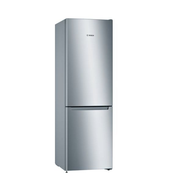 Serie 2 KGN33NLEB 193 l / 89 l Kühl-Gefrierkombi freistehend 237 kWh Jahr  (Edelstahl) 