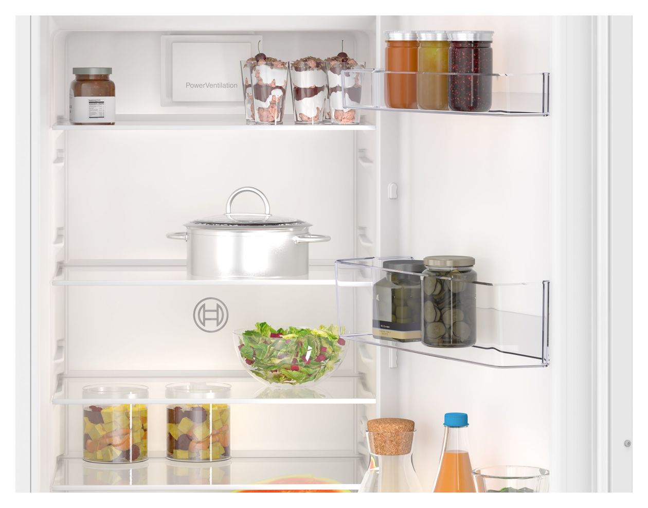 Serie 2 KIL82NSE0 Schlepptür 246 l 177,5 cm Einbaukühlschrank EEK: E 177 kWh Jahr 
