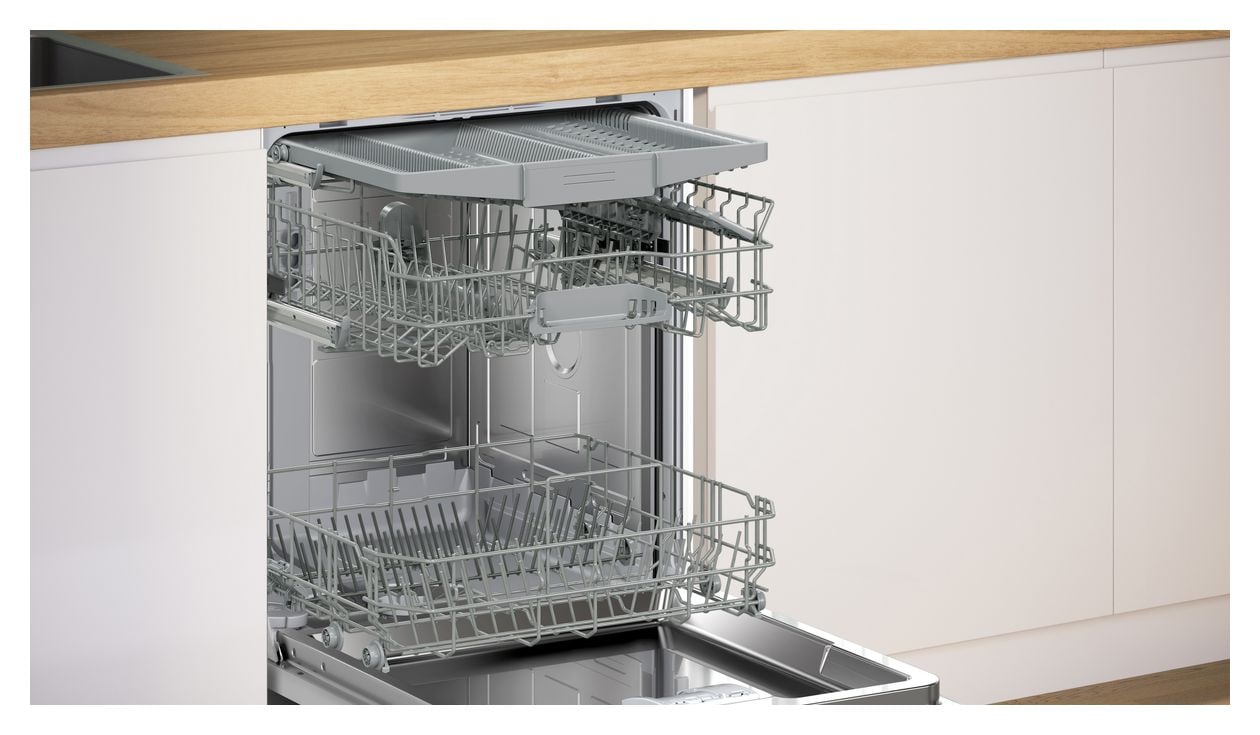 Serie 2 SBV2HVX06E 60 cm Geschirrspüler vollintegriert (ohne Front) Leise 14 Maßgedecke aquaStop Funktion Wärmetauscher 