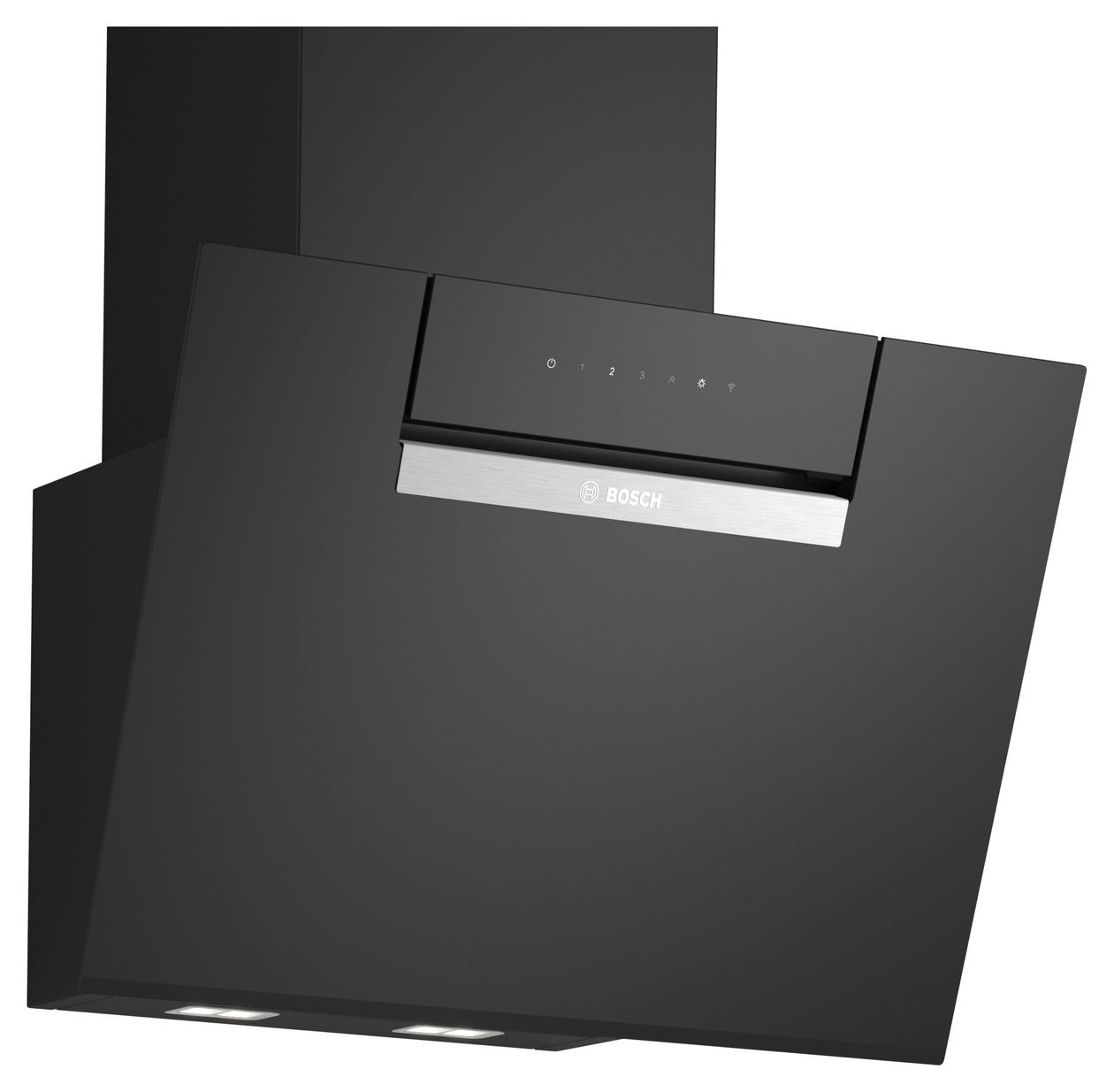 Serie 4 DWK67FN60 Umluft Dunstabzugshaube/Esse Wand 60 cm (Schwarz) 