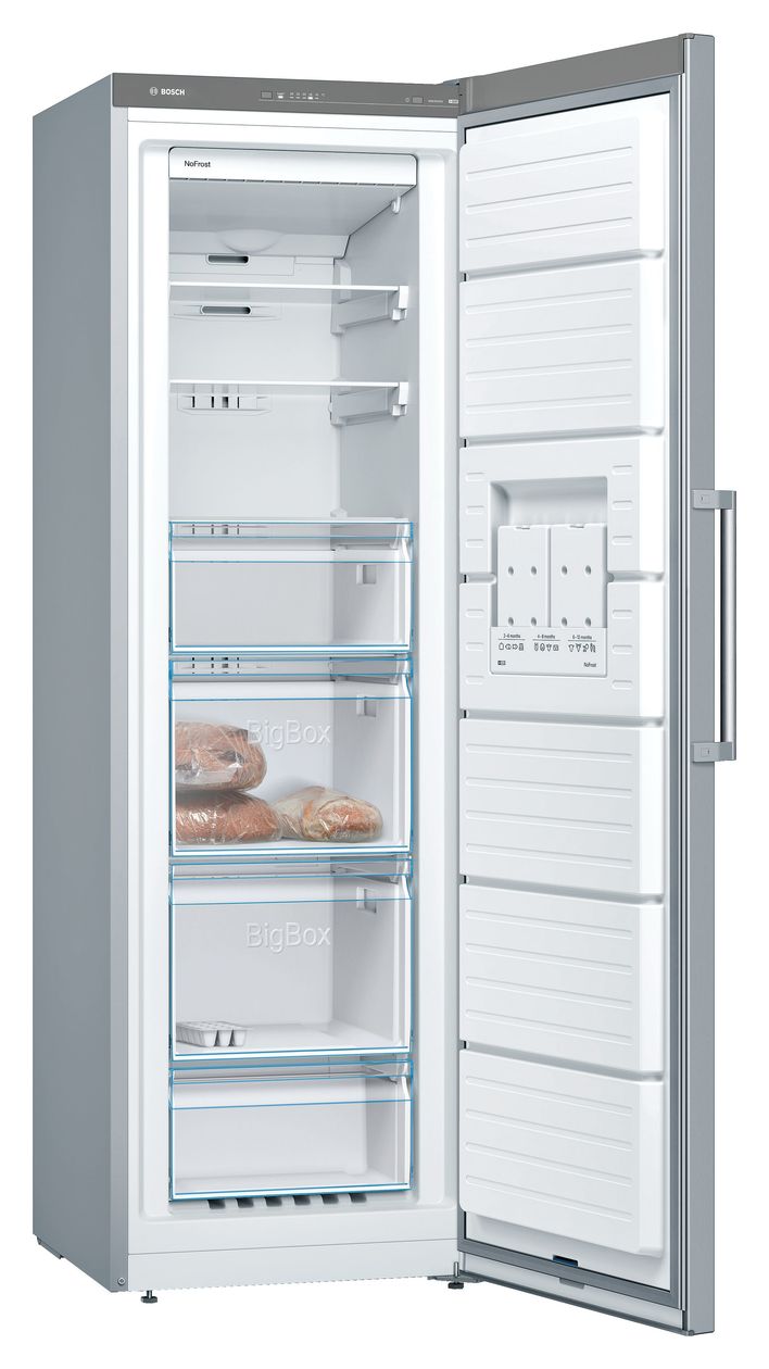Serie 4 GSN36VLEP 242 l Gefrierschrank 234 kWh Jahr NoFrost  (Edelstahl) 