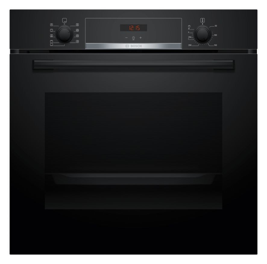 Serie 4 HBA514BB3 Einbaubackofen groß AutoClean (Schwarz) 