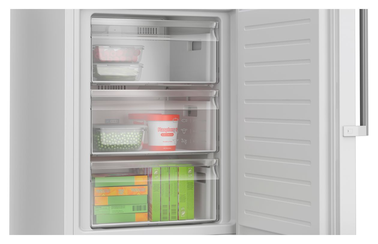 Serie 4 KGN367WCT 218 l / 103 l Kühl-Gefrierkombi freistehend NoFrost 159 kWh Jahr  (Weiß) 