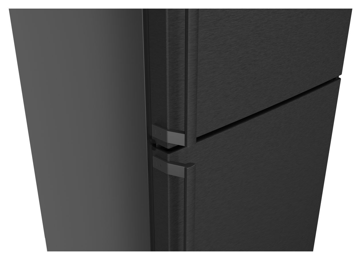 Serie 4 KGN49VXCT 311 l / 129 l Kühl-Gefrierkombi freistehend NoFrost 178 kWh Jahr  (Edelstahl) 