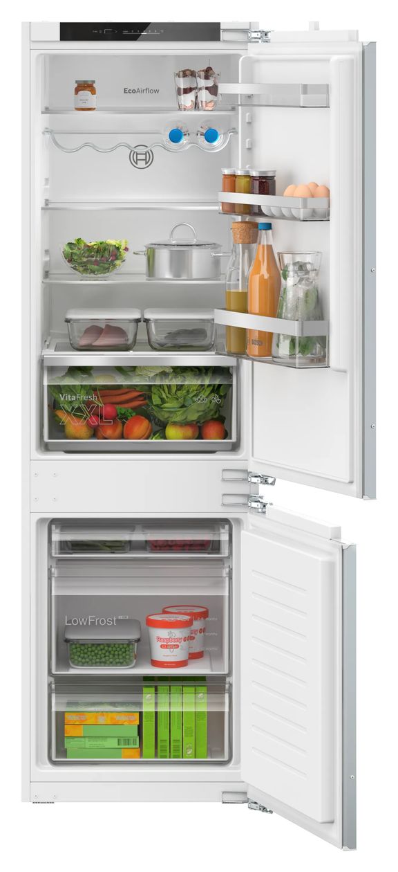 Serie 4 KIV86VFE1 183 l / 84 l 177,5 cm Einbau Kühl-/Gefrierkombination 229 kWh 