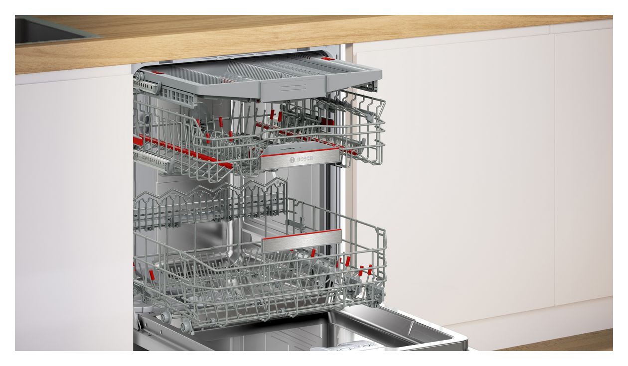 Serie 4 SBV4ECX31E 60 cm Geschirrspüler vollintegriert (ohne Front) Sehr leise 14 Maßgedecke aquaStop Funktion Wärmetauscher/EfficientDry 