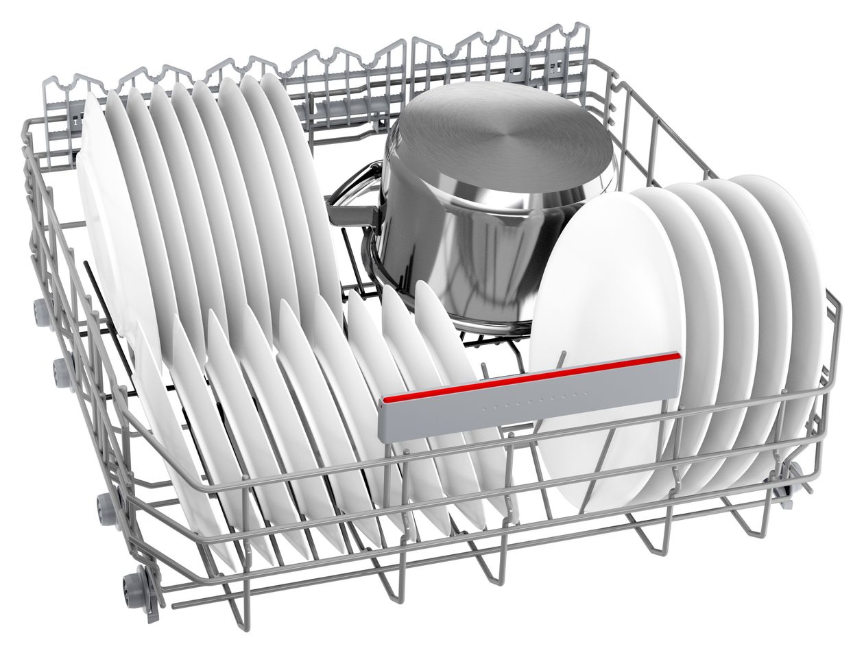 Serie 4 SMI4HCB07E 60 cm Geschirrspüler teilintegriert (ohne Front) Sehr leise 14 Maßgedecke aquaStop Funktion Wärmetauscher 