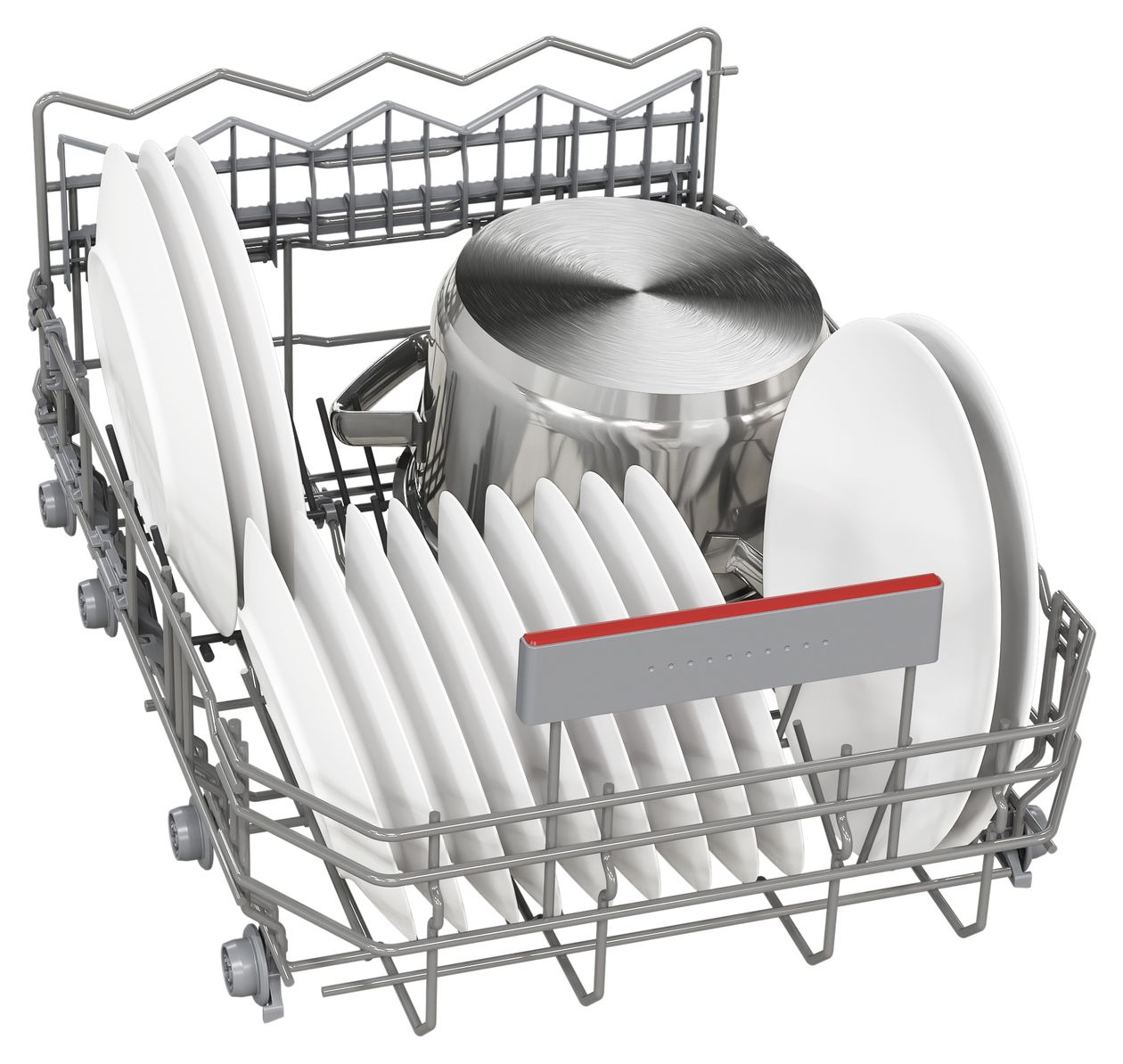 Serie 4 SPI4EMS02D 45 cm Geschirrspüler teilintegriert (ohne Front) Leise 10 Maßgedecke aquaStop Funktion Wärmetauscher 
