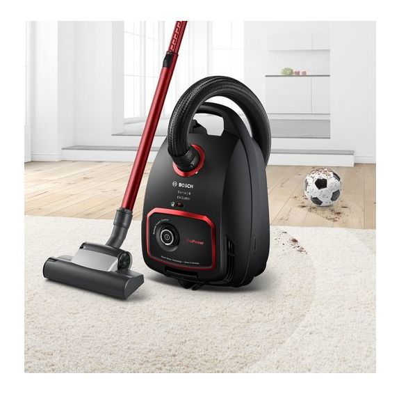 Serie 6 BGB6MPOW ProPower Bodenstaubsauger mit Staubbeutel 850 W HEPA  (Schwarz) 