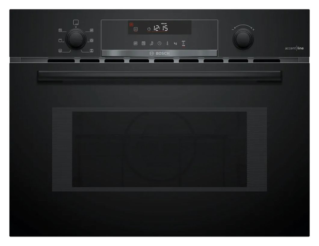 Serie 6 CMA485GB2 Einbau-Mikrowelle 900 W Größe: maxi 5 Stufen Grill (Schwarz) 