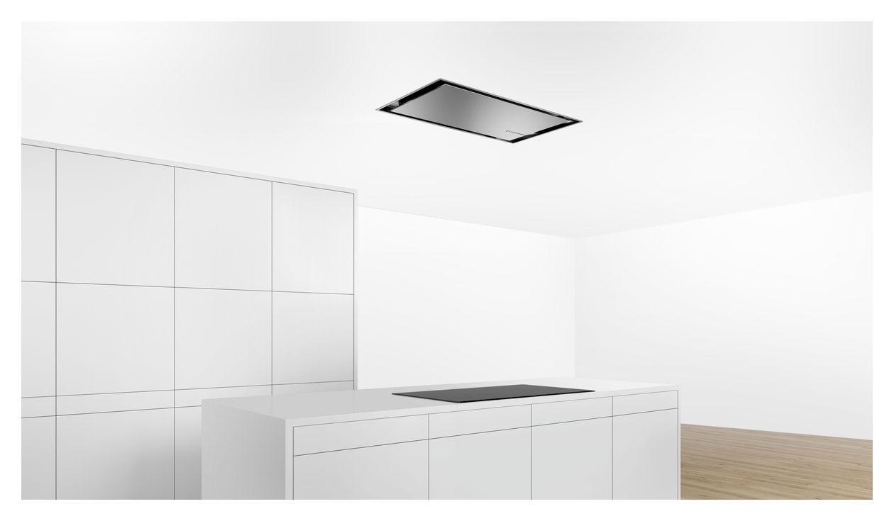 Serie 6 DRC97AQ50 Abluft/Umluft Dunstabzugshaube/Esse Decke 90 cm (Edelstahl) 