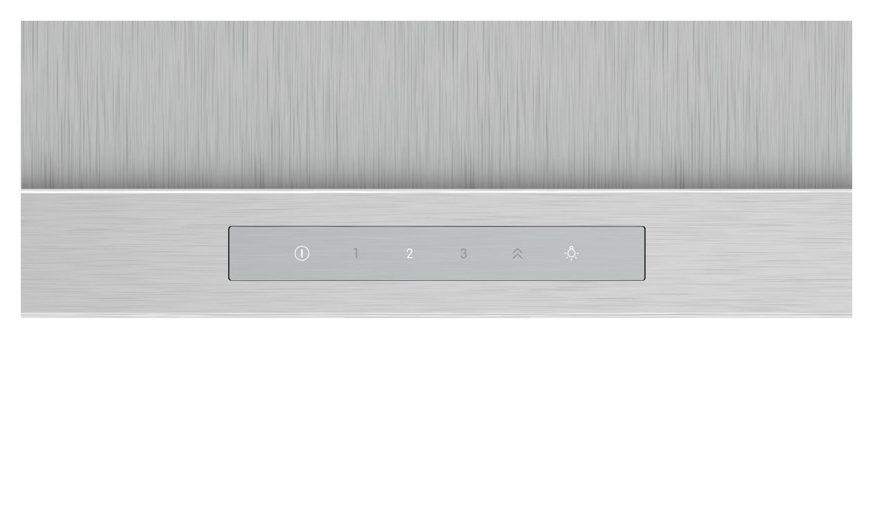 Serie 6 DWB97CM50 Abluft/Umluft Dunstabzugshaube/Esse Wand 90 cm (Edelstahl) 