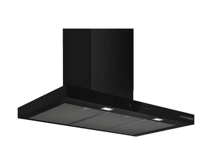 Serie 6 DWB97DN60 Abluft/Umluft Dunstabzugshaube/Esse Wand 60 cm (Schwarz) 