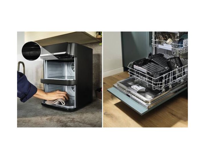 Serie 6 MAFD661B7 Doppel Heißluftfritteuse 12 l 2800 W  (Schwarz) 