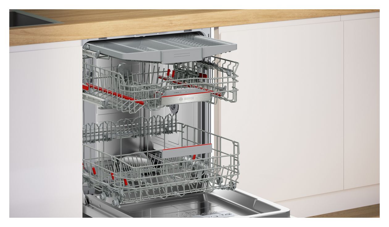 Serie 6 SBV6ZCX25E 60 cm Geschirrspüler vollintegriert (ohne Front) Sehr leise 14 Maßgedecke aquaStop Funktion 