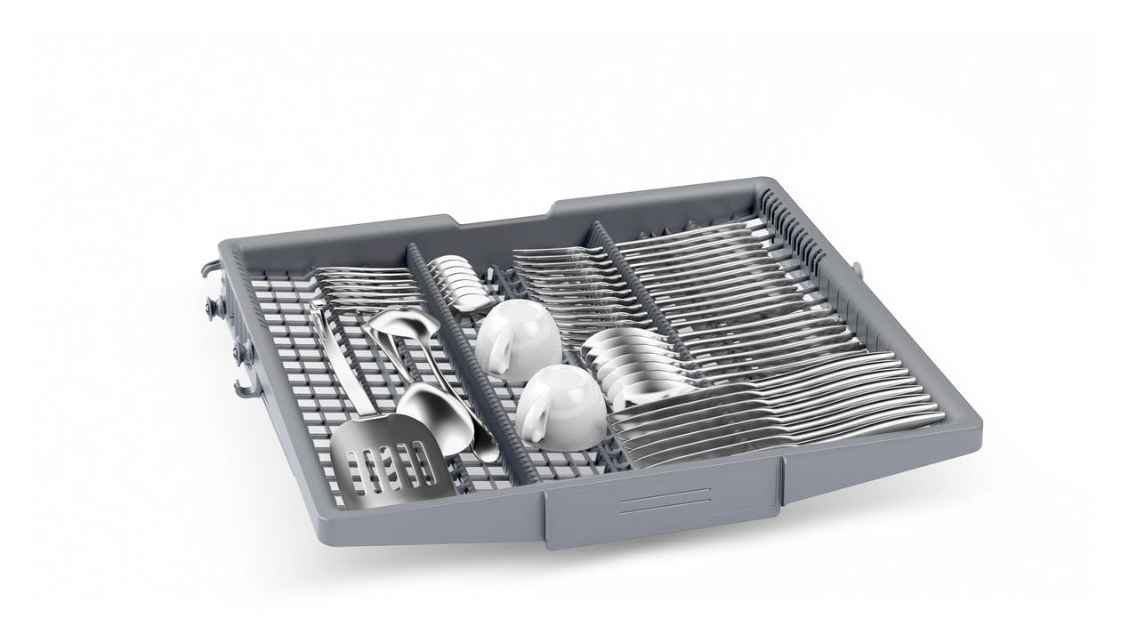 Serie 6 SMI6ECS18E 60 cm Geschirrspüler teilintegriert (ohne Front) Sehr leise 14 Maßgedecke aquaStop Funktion Wärmetauscher/EfficientDry 