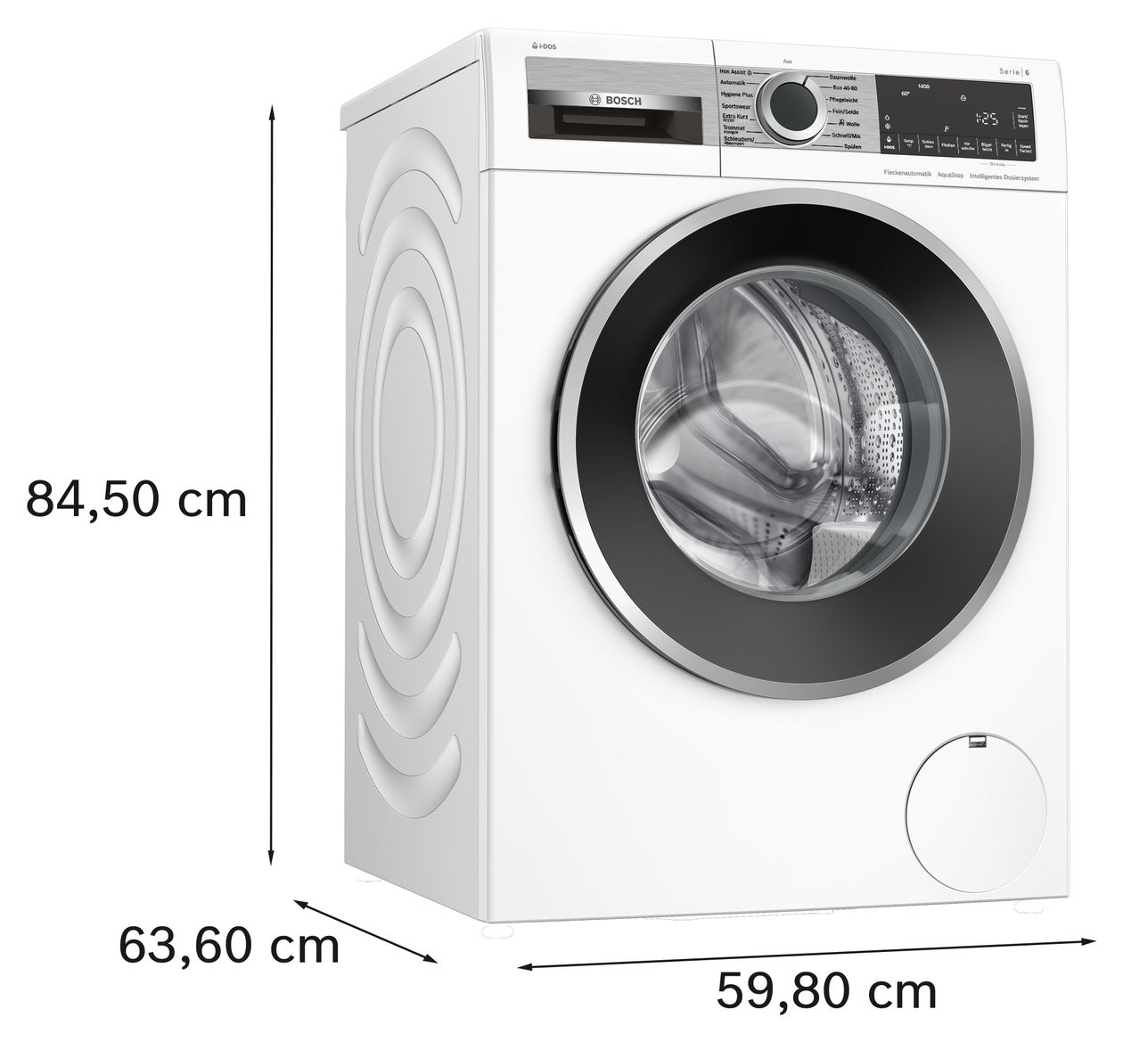 Serie 6 WGG244F40 9 kg Frontlader Waschmaschine 1400 U/min aquaStop Funktion 