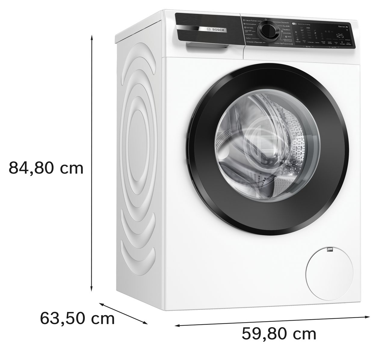 Serie 6 WNG24443 10,5 kg 6 kg Waschtrockner 1400 U/min 