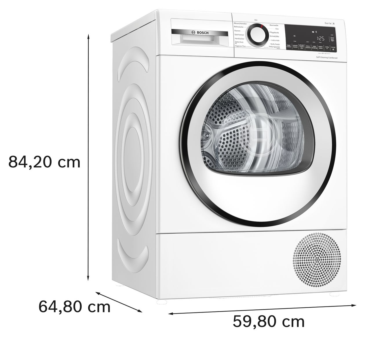 Serie 6 WQG235DEX Wärmepumpen Trockner Frontlader AutoClean 