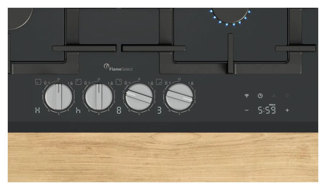 Serie 8 PRP6A6H40 autarkes 60 cm Gaskochfeld Kochfeld/Herdplatte 4 Zone(n) 