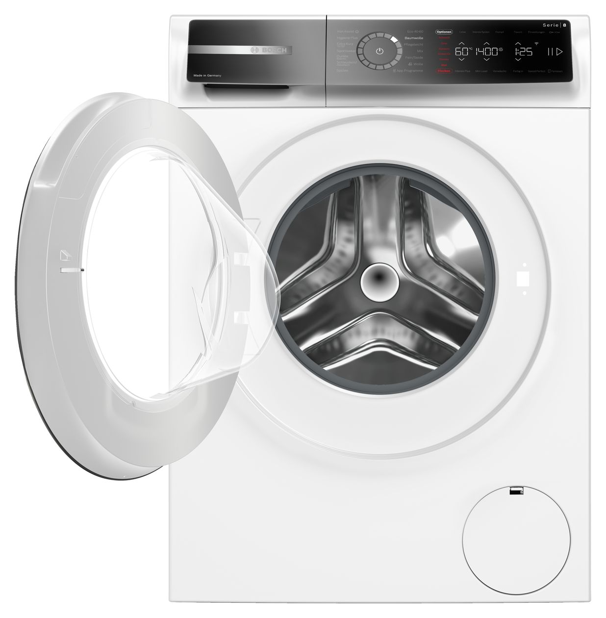 Serie 8 WGB244072 9 kg Frontlader Waschmaschine 1400 U/min aquaStop Funktion 