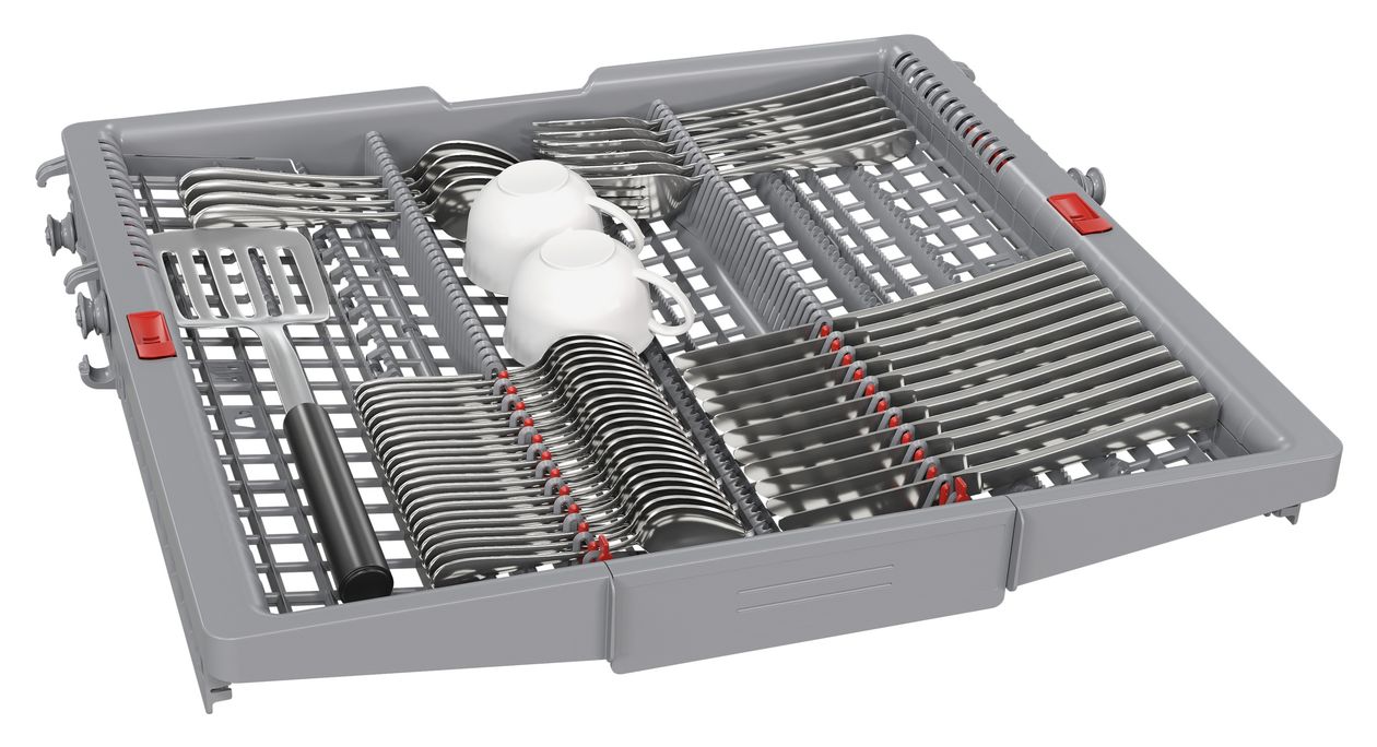 Serie 8 SMS8YCI04E 60 cm Geschirrspüler freistehend sehr leise 14 Maßgedecke aquaStop Funktion Wärmetauscher (Edelstahl) 