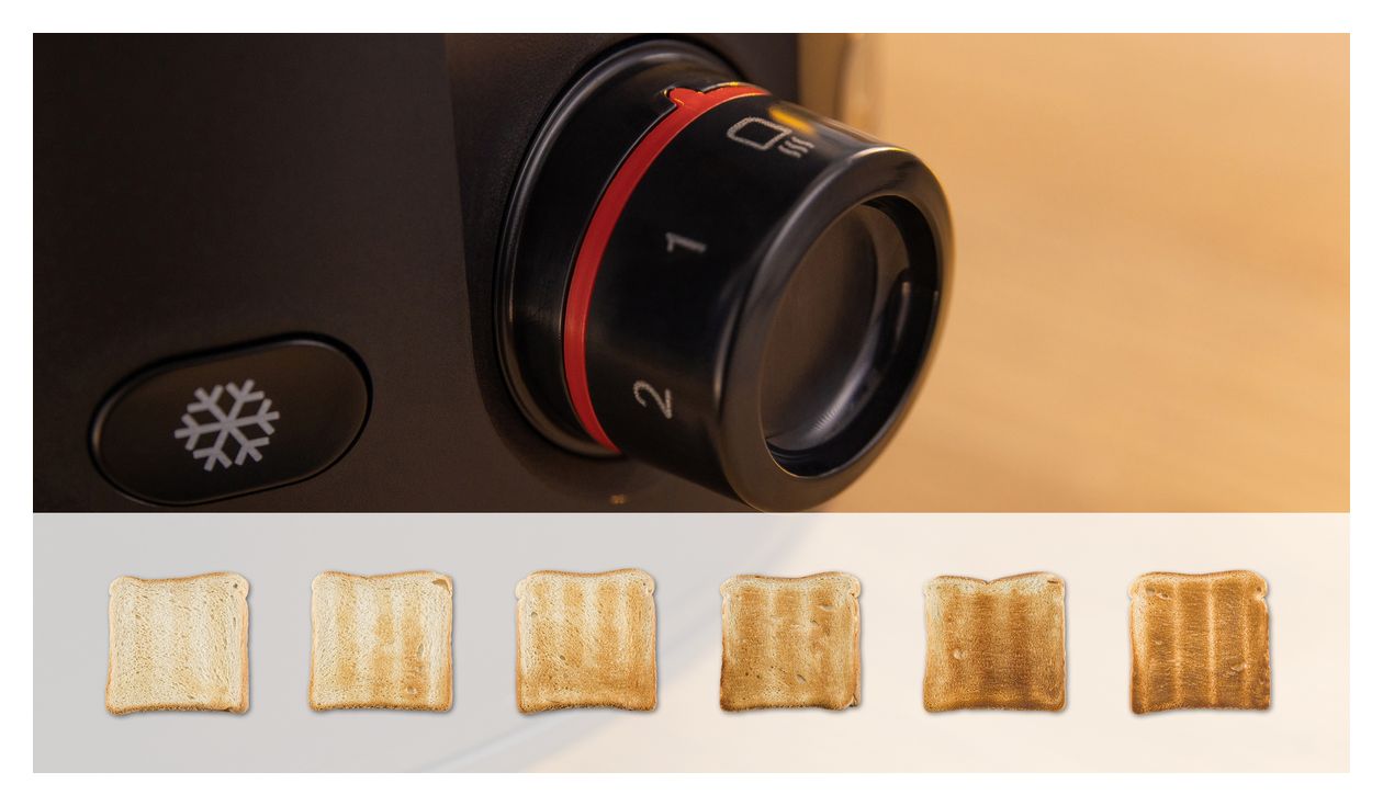 TAT2M123 MyMoment Toaster 950 W 2 Scheibe(n) 6 Stufen  (Schwarz) 
