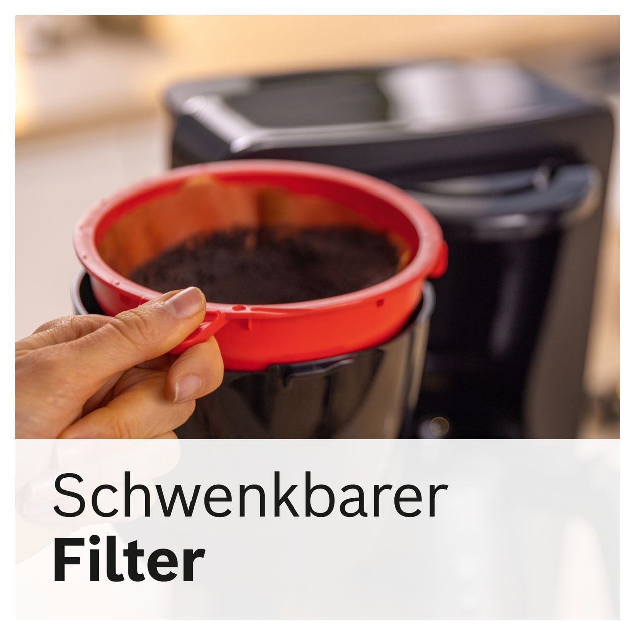 TKA3M133 MyMoment 15 Tassen Filterkaffeemaschine 1,4 l  (Schwarz) 