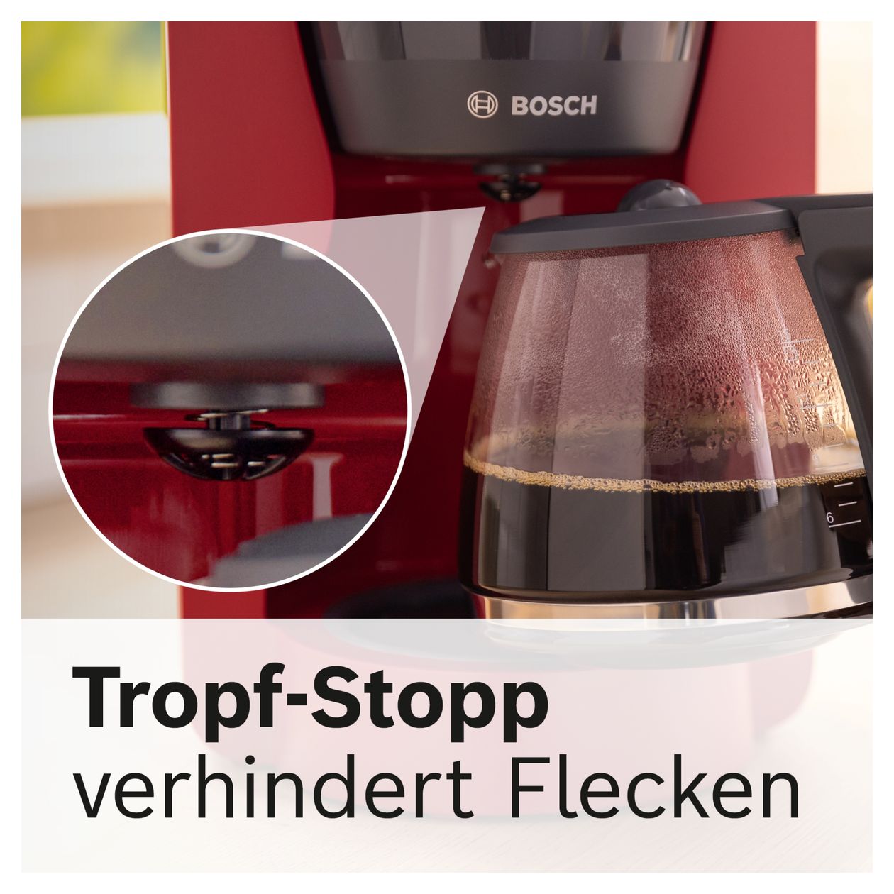 TKA3M134 MyMoment 15 Tassen Filterkaffeemaschine 1,4 l  (Rot) 