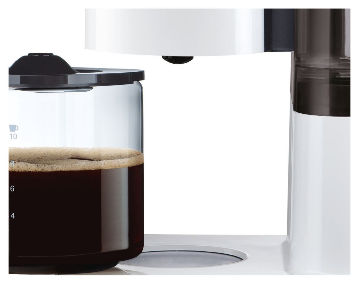 TKA8011 Styline 15 Tassen Filterkaffeemaschine 1,2 l  (Anthrazit, Weiß) 