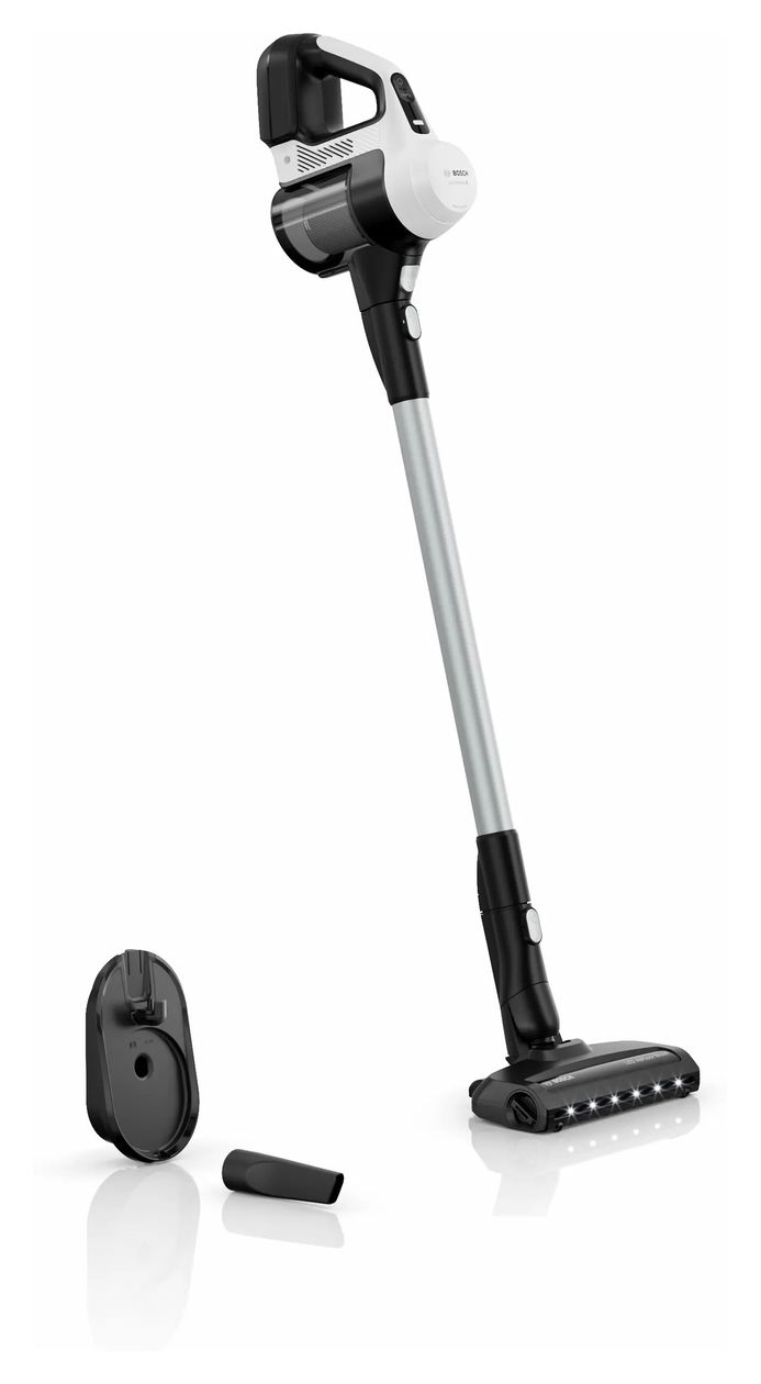 Unlimited 5 BBU52WBA Handstaubsauger Beutellos bis 50 min Laufzeit 25,2 V  (Weiß) 