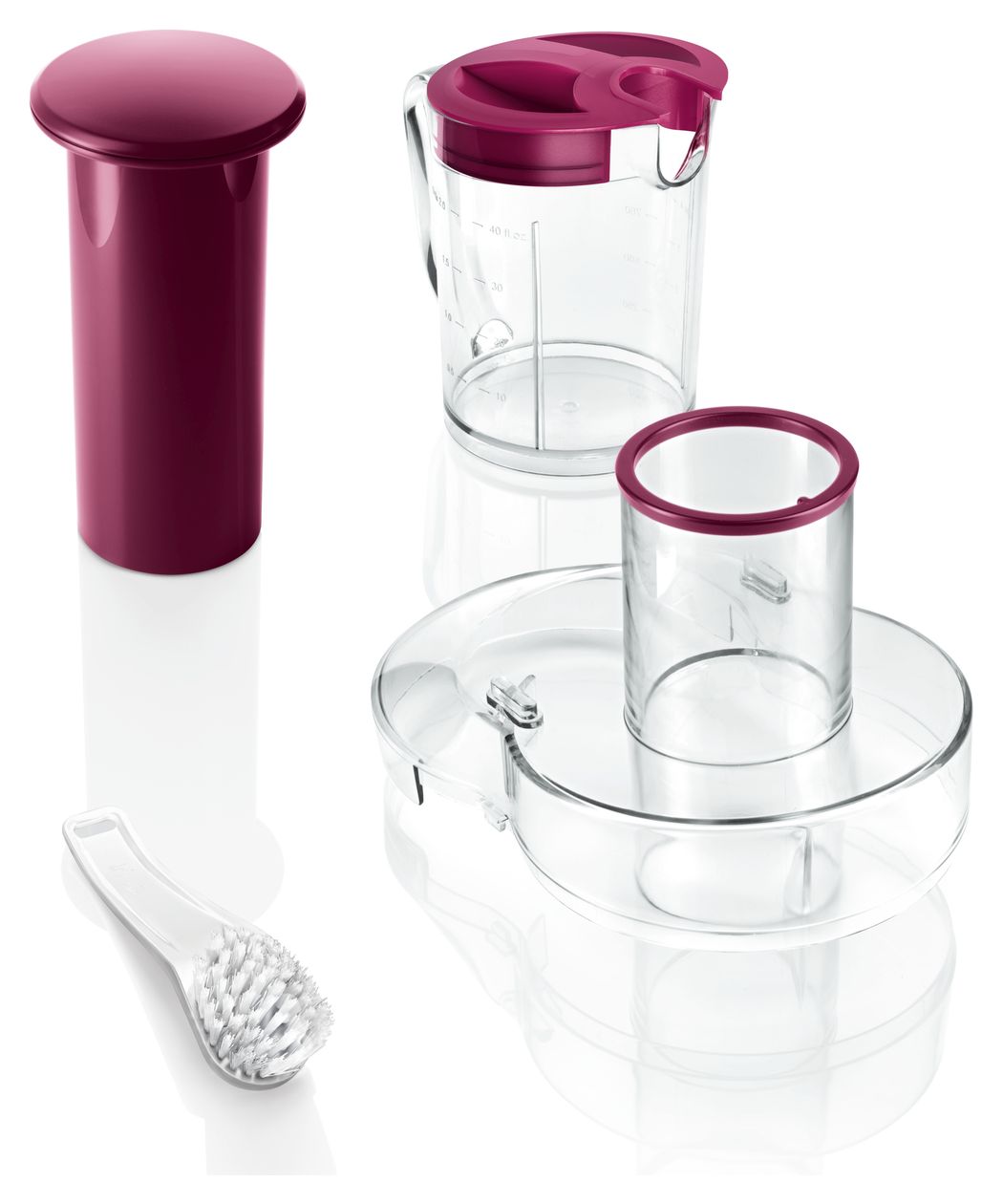 VitaJuice 2 MES25C0 Entsafter 700 W (Kirsche (Frucht), Transparent, Weiß) 