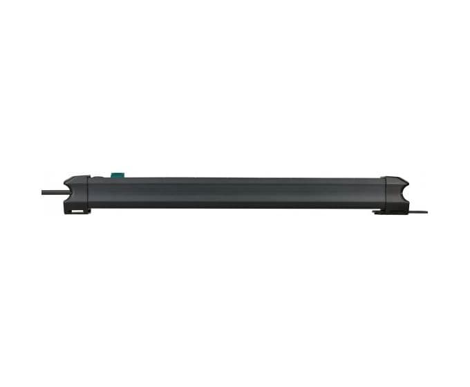 Premium-Line Steckdosenleiste 8-fach 5 m  (Schwarz/Hellgrün) 