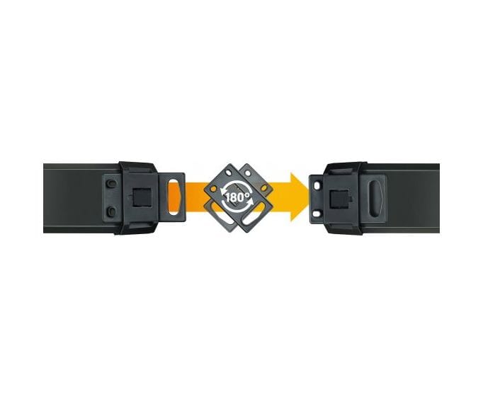 Premium-Line Steckdosenleiste 10-fach 3 m  (Schwarz/Hellgrün) 