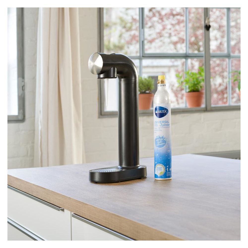 sodaONE Wassersprudler  (Schwarz, Silber) 