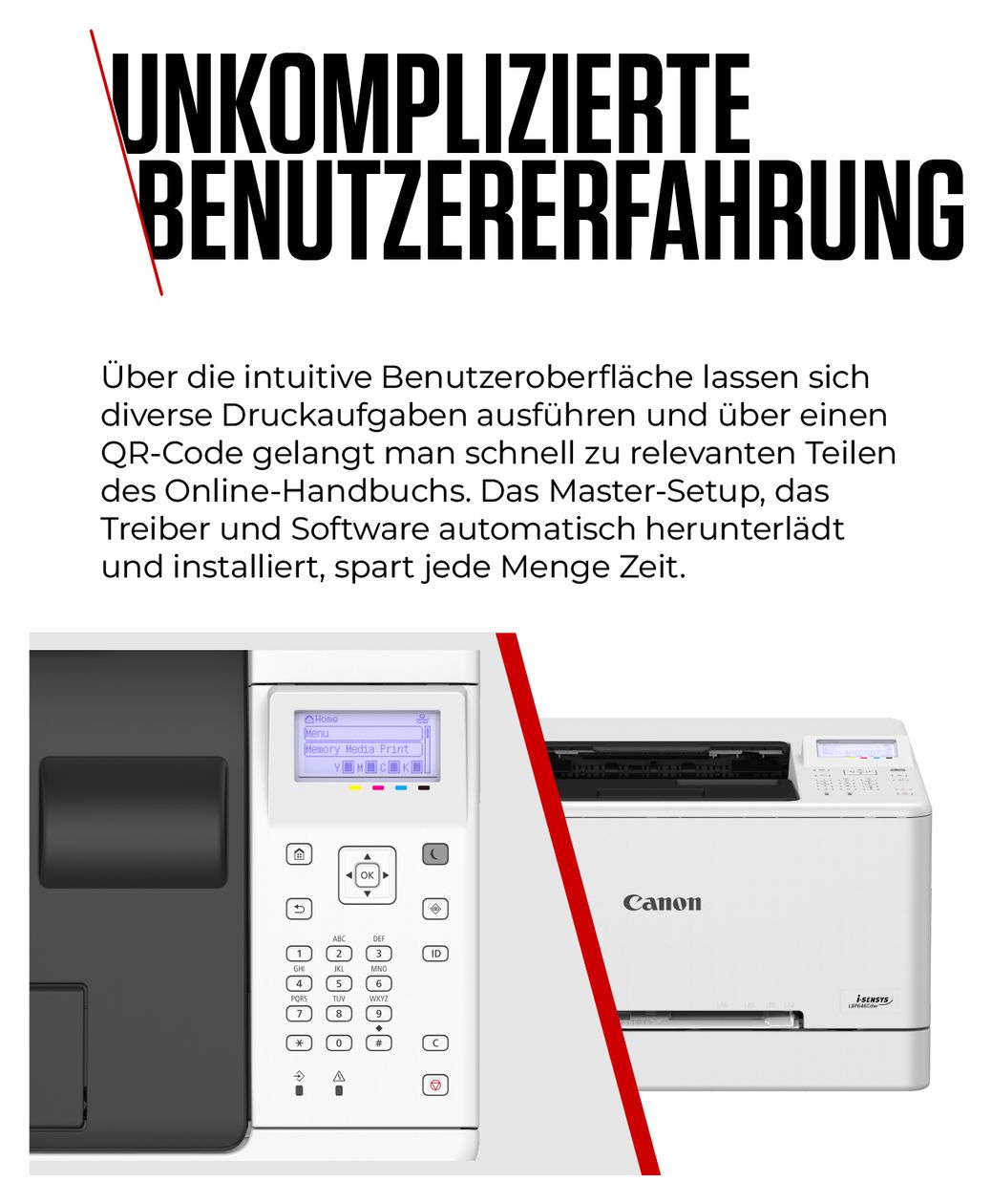 i-SENSYS LBP646Cdw A4 Laser Drucker 1200 x 1200 DPI 25 Seiten pro Minute 