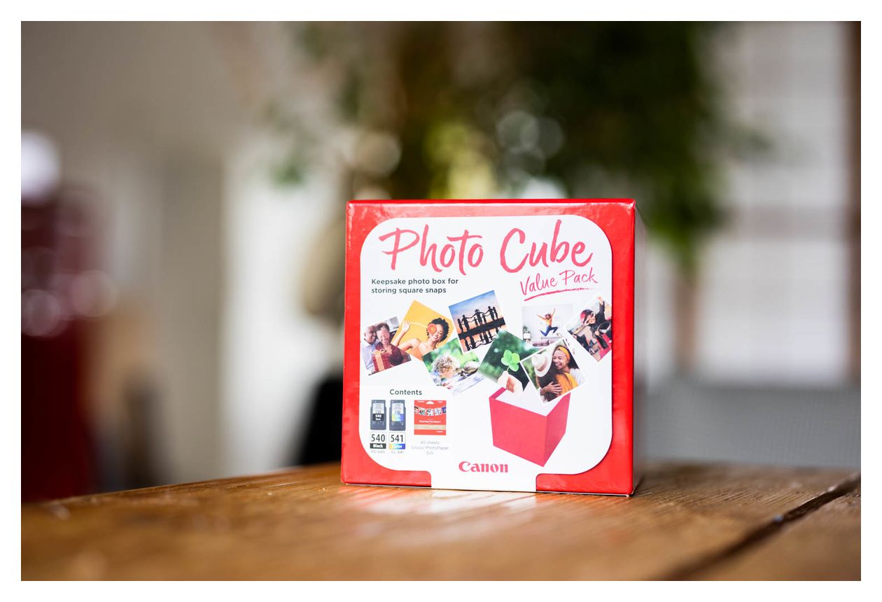 PG-540/CL-541 Photo Cube Value Pack originale Druckerpatronen Schwarz, Cyan, Magenta, Gelb 