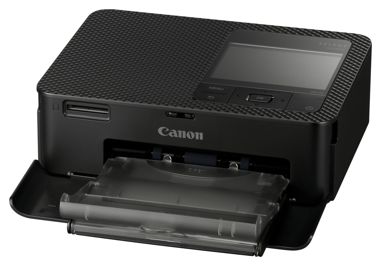 Selphy CP1500 4" x 6" (10x15 cm) Foto Drucker 300 x 300 DPI  (Schwarz) 