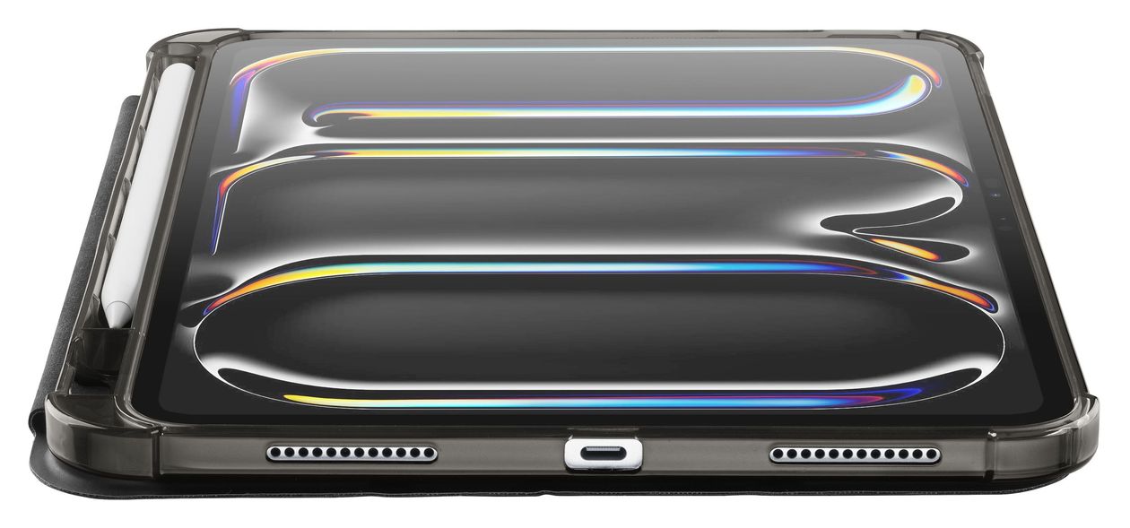 Folio Folio aus Kunstleder für Apple iPad Pro 11" bis 27,9 cm (11") (Schwarz) 