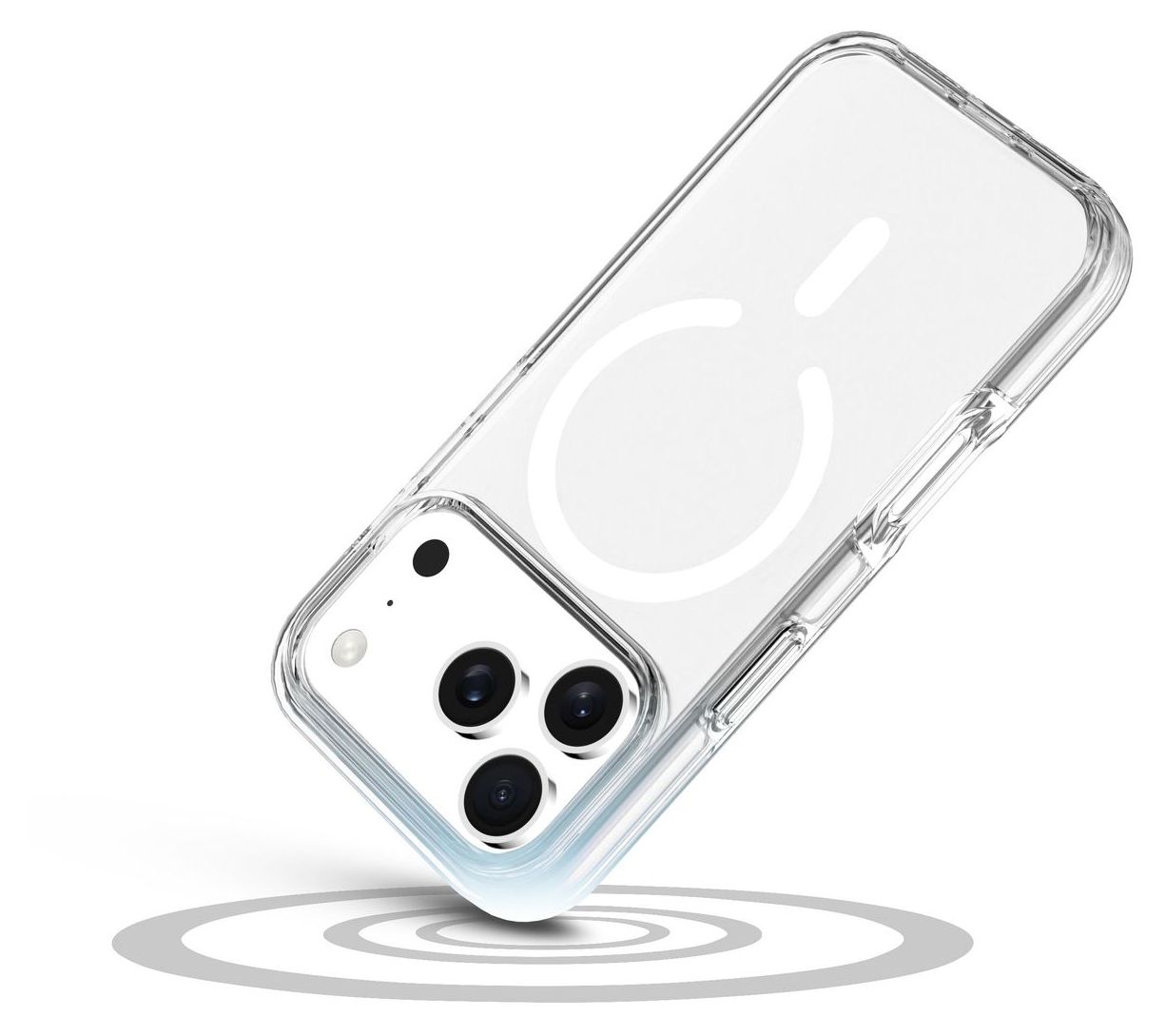 Gloss Mag Cover für Apple iPhone 17 Pro  (Transparent) 