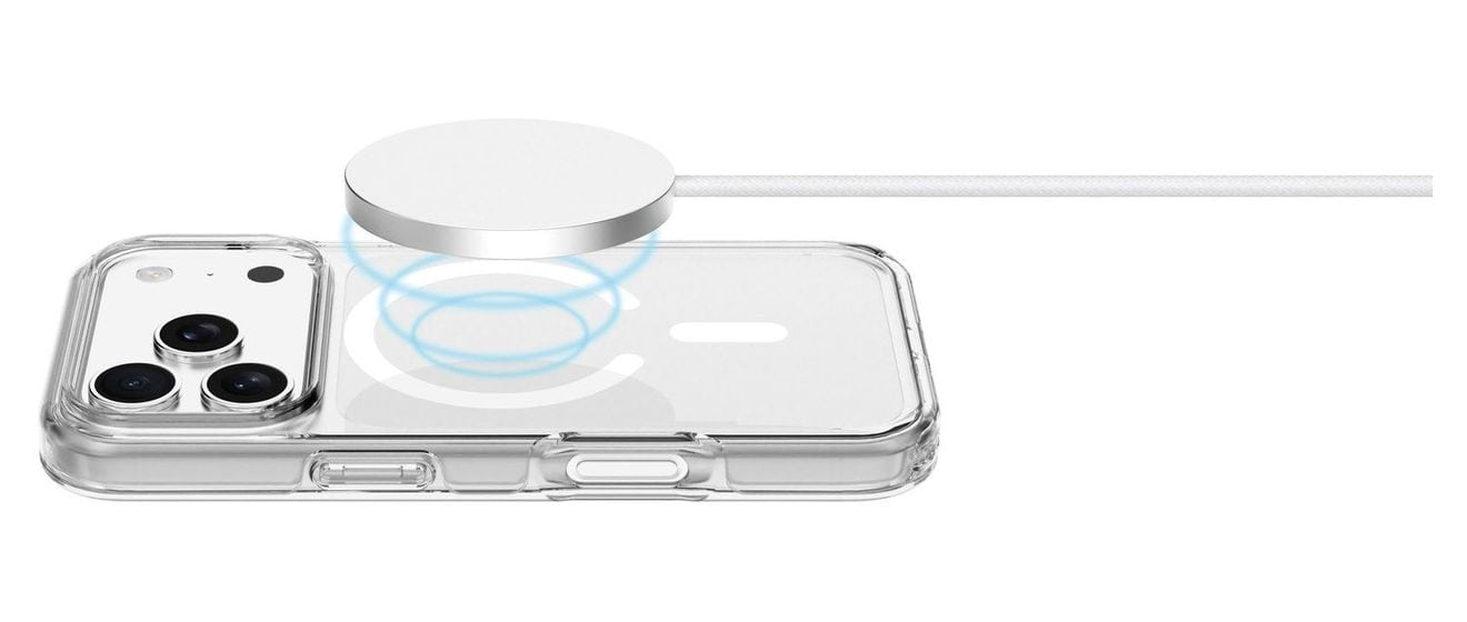 Gloss Mag Cover für Apple iPhone 18 Pro  (Transparent) 