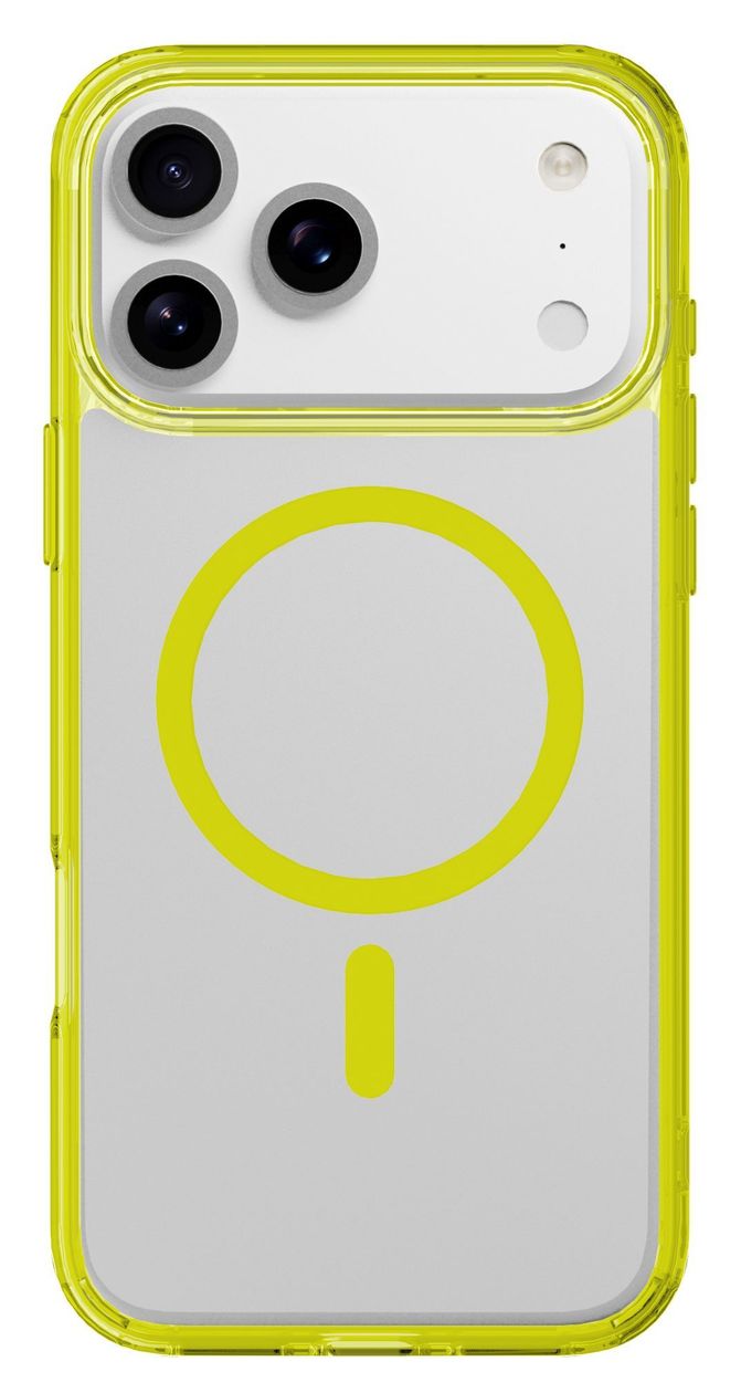 Iconic Mag Cover für Apple iPhone 17 Pro  (Limette) 