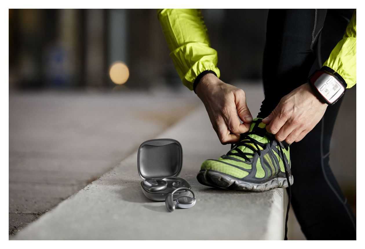 Lume Bluetooth Kopfhörer Kabellos TWS 8 h Laufzeit IPX4  (Schwarz) 