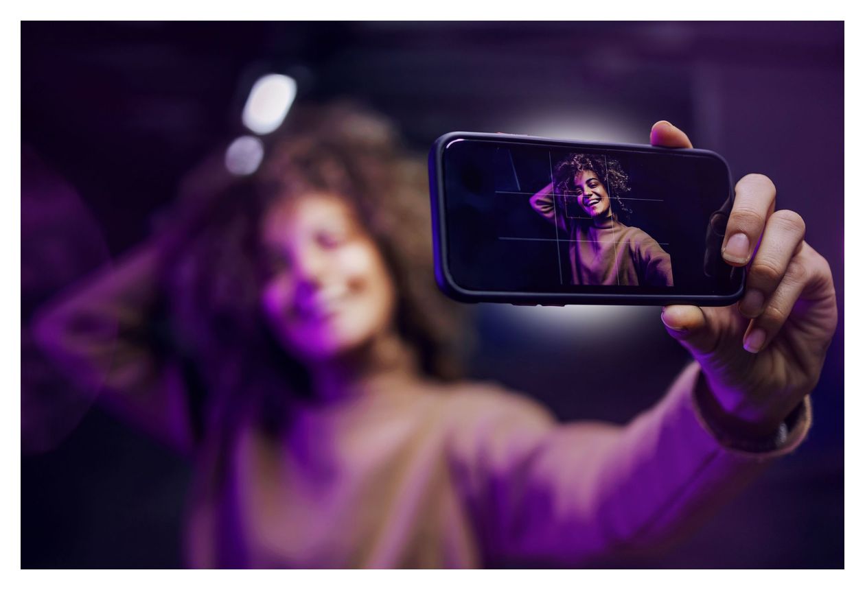 Magnetic Ring Light Magnetischer Ring 60 mm Universal  (Schwarz) 