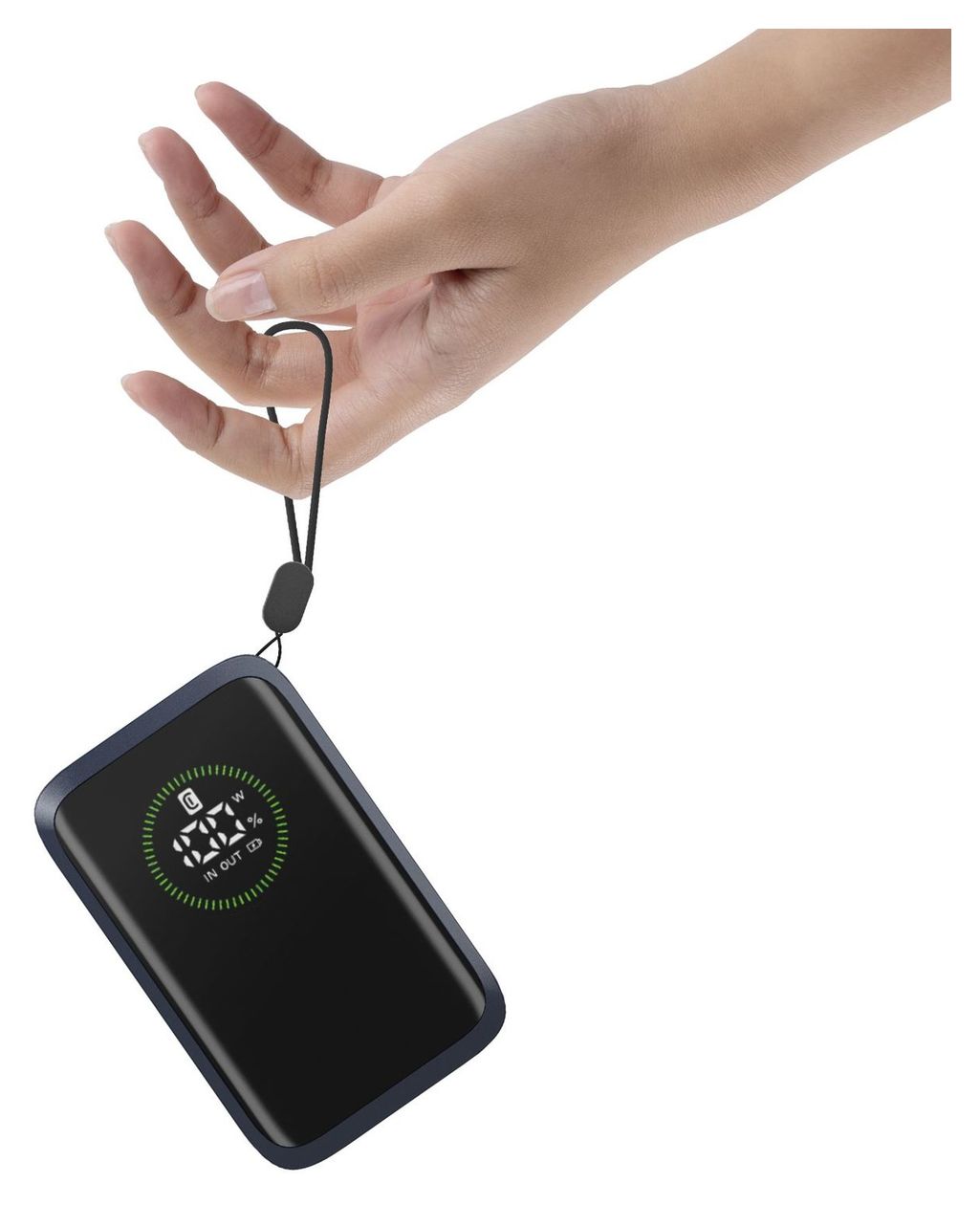 Roller 10000 mAh Powerbank USB Typ-C  (Blau) 