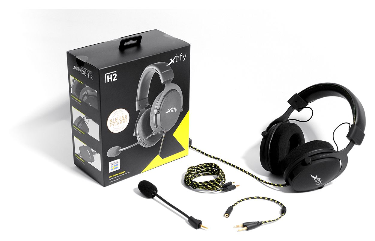 H2 Over Ear Kopfhörer Kabelgebunden  (Schwarz) 