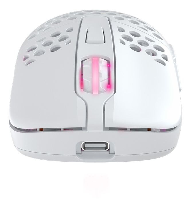 M42 RGB Wireless 19000 DPI Gaming Maus Optisch  (Weiß) 