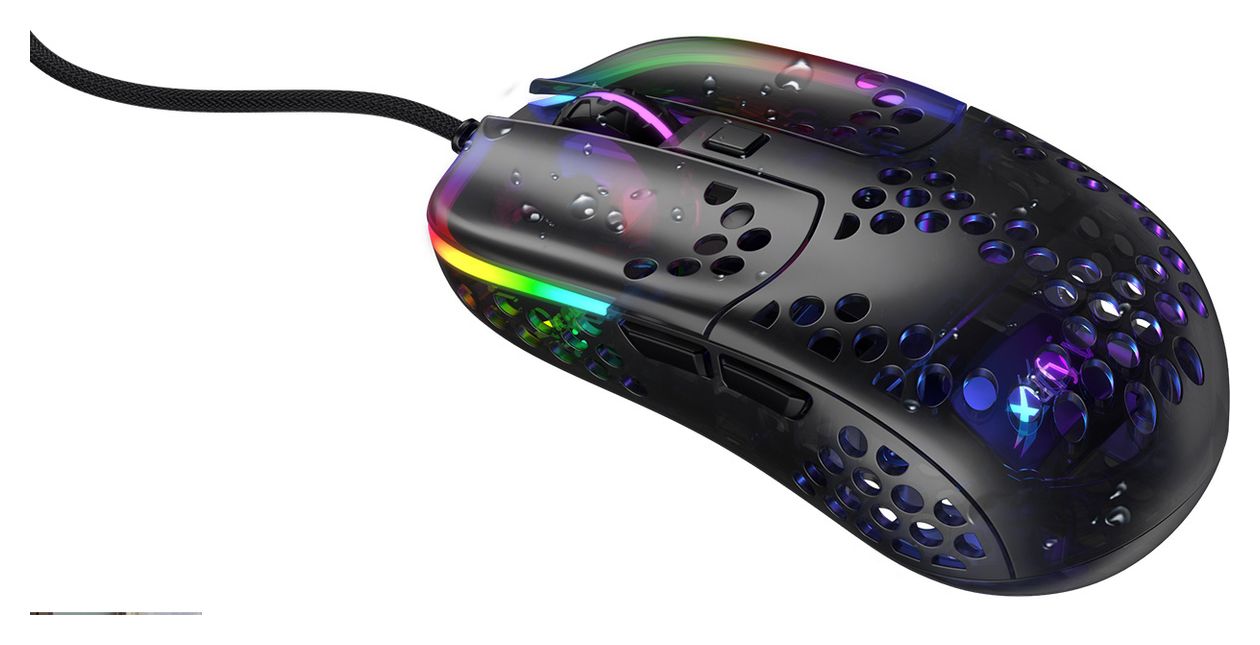MZ1 RGB 16000 DPI Gaming Maus Optisch  (Schwarz) 