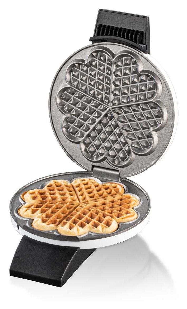 1621 Waffeleisen Herz (Form) für 5 Waffel(n) 930 W 